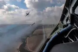 حملات هوایی روسیه به فرودگاه‌های نظامی اوکراین