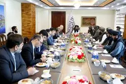 رایزنی معاون اقتصادی نخست‌وزیر طالبان با کاظمی قمی
