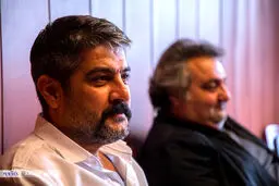تصاویر مهران رجبی و عوامل سریال «در کنار پروانه‌ها» 