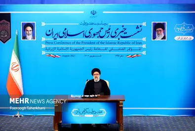  نشست خبری رئیس جمهور