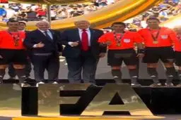 عکس مشترک ترامپ و علیرضا فغانی