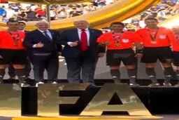 عکس مشترک ترامپ و علیرضا فغانی