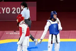 اشک‌های کیمیا علیزاده بعد از نگرفتن مدال