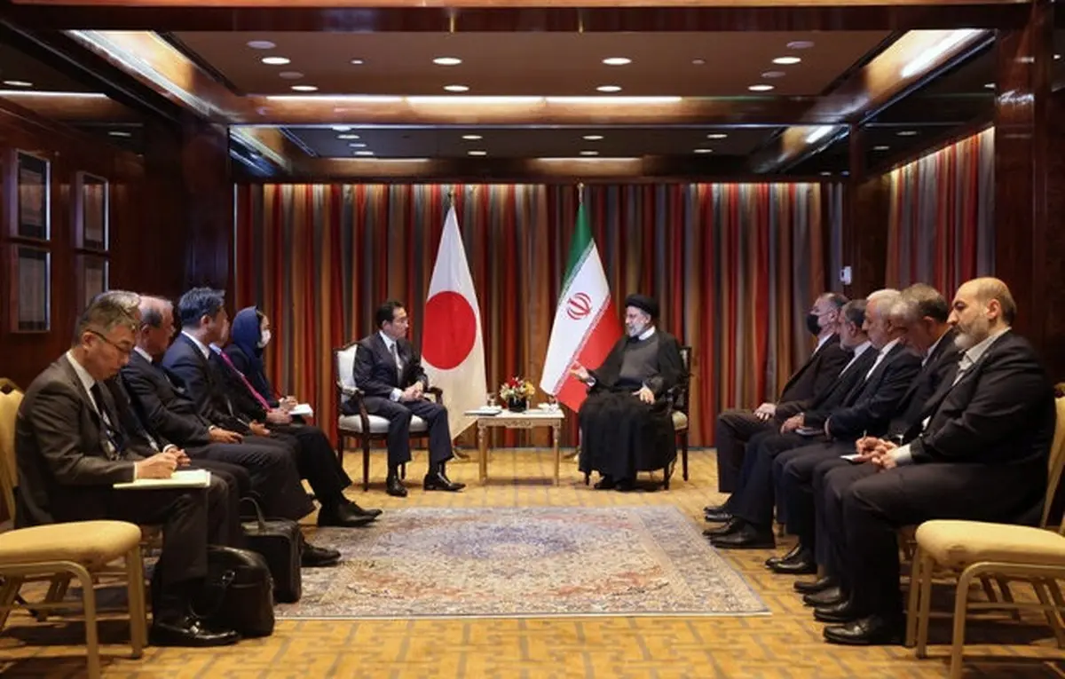 رئیسی: روابط ایران و ژاپن می‌تواند به شکل روزافزون تقویت شود