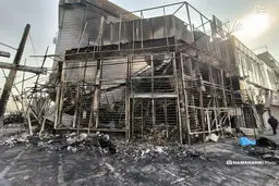 تصاویر تخریب اموال عمومی توسط اغتشاشگران