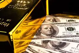 افزایش قیمت جهانی طلا همزمان با افت ارزش دلار