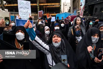 تجمعی اعتراضی سفارت فرانسه