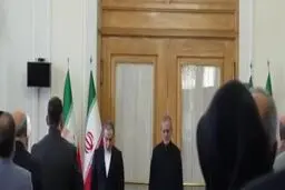 ببینید | ورود پزشکیان به وزارت خارجه