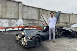 تصاویر بوگاتی ایرانی با موتور پیکان