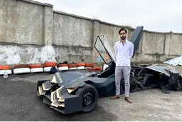 تصاویر بوگاتی ایرانی با موتور پیکان