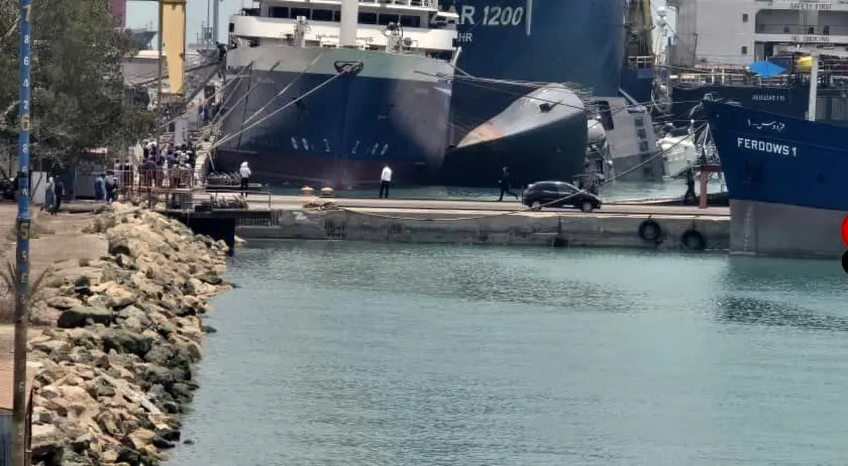 ناوچه ایرانی سهند غرق شده است؟