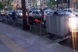 ضرب و شتم یک پاکبان در سمنان/ ضارب دستگیر شد + ویدئو دردناک