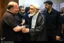 مسئولان کشوری در مراسم ختم احمد توکلی 