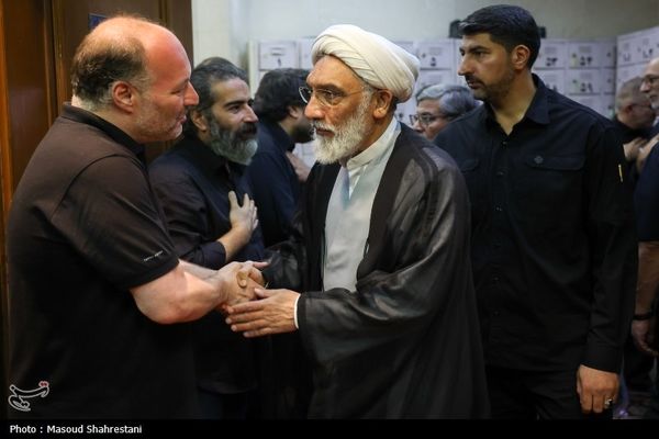 مسئولان کشوری در مراسم ختم احمد توکلی 