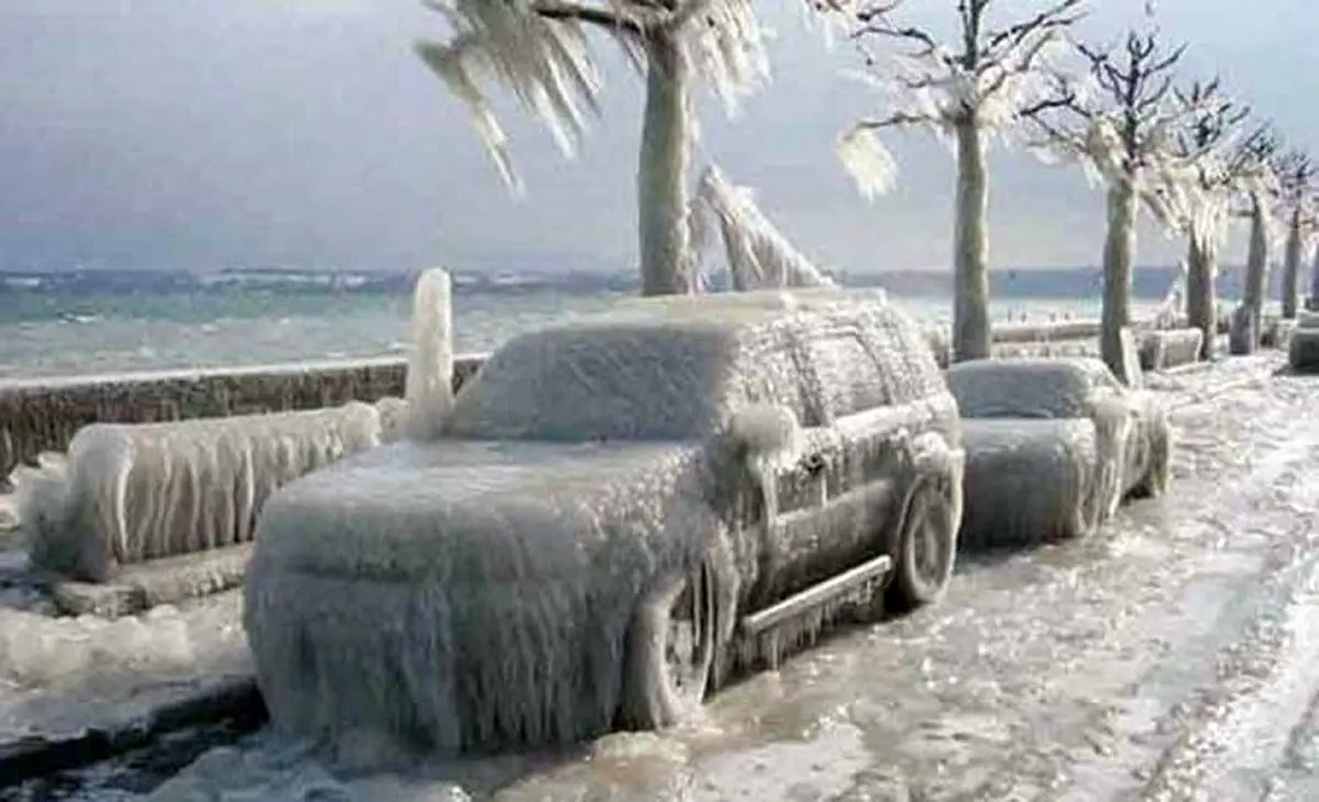 هشدار نارنجی برای ۱۴ استان/  یخبندان شدید در راه است