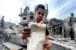 تصاویر ادامه بمباران «غزه»