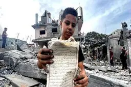 تصاویر ادامه بمباران «غزه»