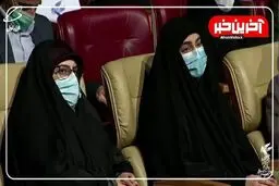 دختر سردار سلیمانی در اختتامیه جشنواره فجر