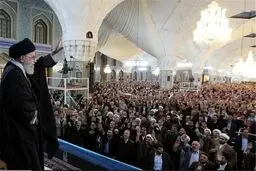 دعوت از مردم برای حضور در سخنرانی نوروزی رهبر انقلاب