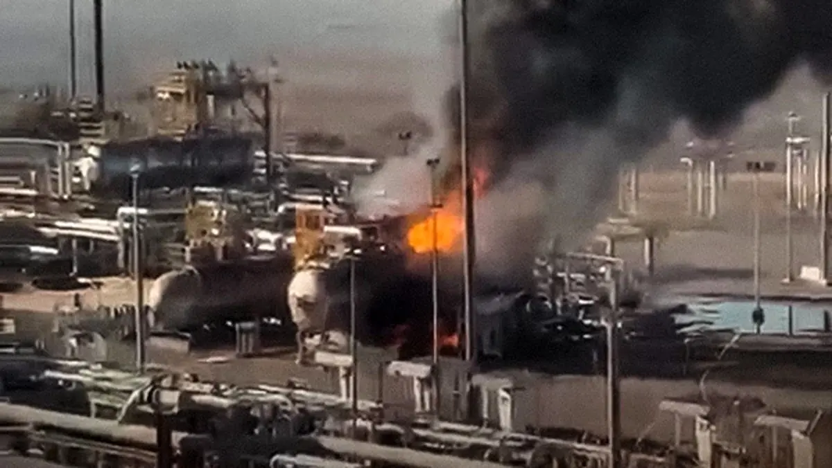 دوباره صدای انفجار در عراق | تأسیسات نفتی زیر آتش پهپادها!
