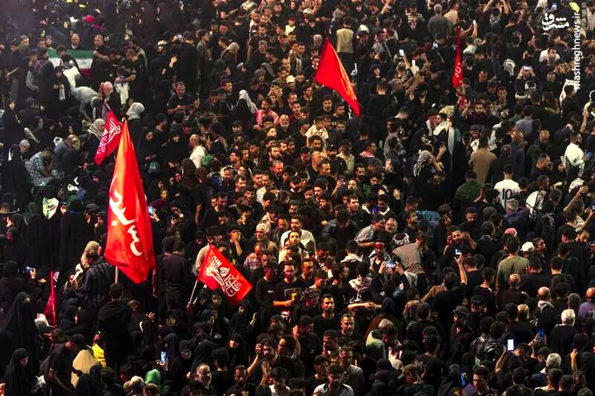 همه به عشق امام حسین (ع) آمدند؛ تهران تا کربلا