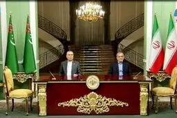 امضای ۴ سند همکاری مشترک میان مقامات ایران و ترکمنستان
