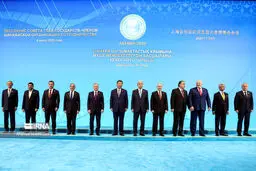 تصاویر اجلاس سران سازمان همکاری شانگهای