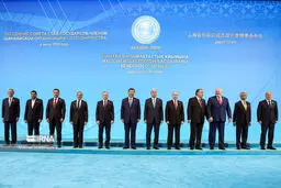 تصاویر اجلاس سران سازمان همکاری شانگهای