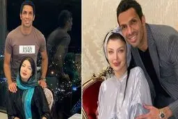 پوشش نامناسب همسر سپهر حیدری در کشتی تفریحی | عکس خوشگذرانی نامتعارف سپهر حیدری و همسرش در دبی شر شد