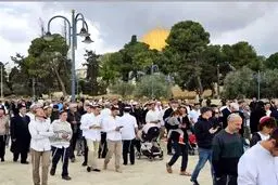 حمله صهیونیست‌ها به مسجدالاقصی