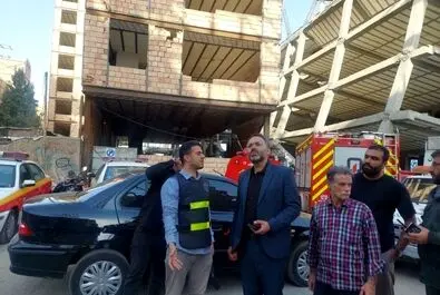 حادثه ریزش ساختمان