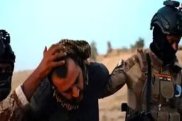 لحظه دستگیر شدن سرکرده داعش،فرمانده گردان خارجی