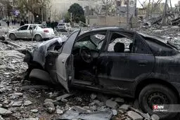 تصاویر جدید از حمله به مناطق مسکونی تهران