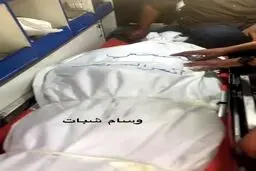  مراسم تشییع پیکر خبرنگار انس الشریف
