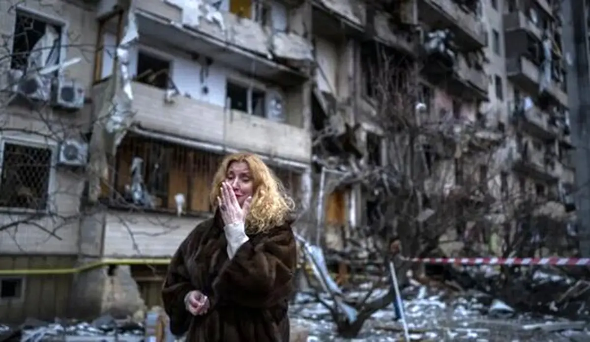 تلاش تلخ یک اوکراینی برای متوقف کردن قوای روسیه با دست خالی