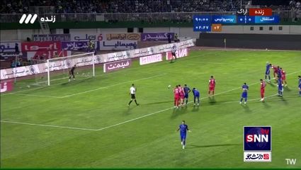 گل اول پرسپولیس به استقلال توسط کنعانی زادگان