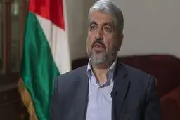 رضایت خالد مشعل از سقوط بشار اسد