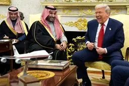 ذوق‌ زدگی ترامپ از سرمایه‌گذاری بن سلمان در آمریکا