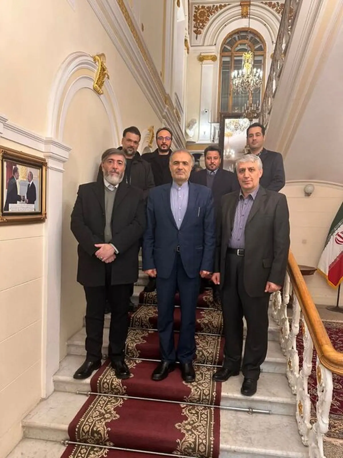 دیدار با سفیر ایران در روسیه