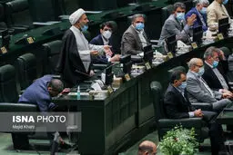 تصاویر ارائه لایحه بودجه ۱۴۰۱ 