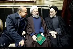 حسن روحانی بعد از شایعه بارداشت دیده شد + تصاویر