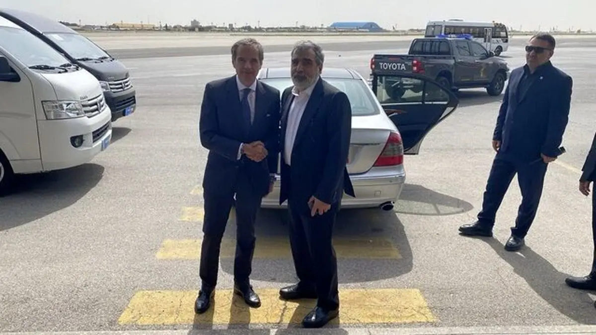 گروسی تهران را به مقصد وین ترک کرد