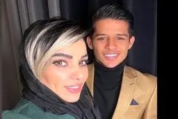 پریدن فیلتر کار دست همسر مهدی قائدی داد | چهره شکسته زن مهدی قایدی بدون آرایش!