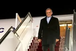 پزشکیان عازم بندرعباس شد