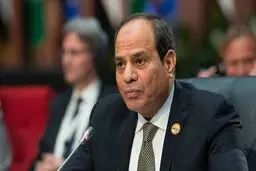 پیام مهم السیسی به محمد مخبر