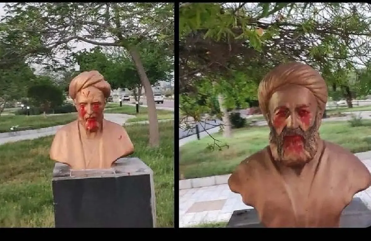 توهین شرم‌آور مجری «اینترنشنال» به سعدی و حافظ + عکس