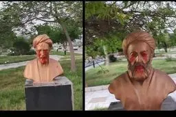 توهین شرم‌آور مجری «اینترنشنال» به سعدی و حافظ + عکس