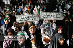 تصاویر اجتماع بزرگ امام رضایی ها