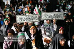 تصاویر اجتماع بزرگ امام رضایی ها