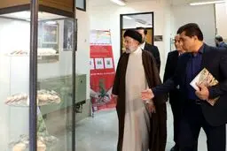 بازدید رئیس جمهور از بانک ژن باغ ملی گیاه‌شناسی
